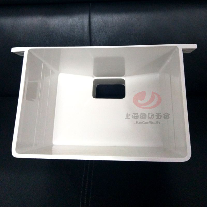 老式落水斗60*80PVC雨水斗方管排水下水管材70*45下水漏斗接水斗