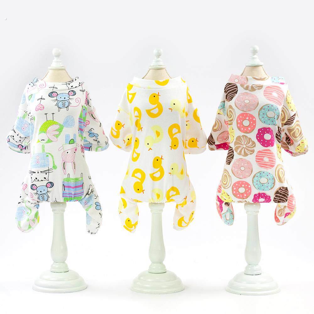 宠物衣服泰迪狗猫咪狗狗衣服四脚衣服春秋季宠物服饰19五色居家服