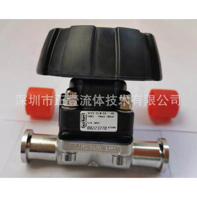 帝burkert 3233A40EPDM VG手动隔膜阀卡盘焊接DN40德00267567