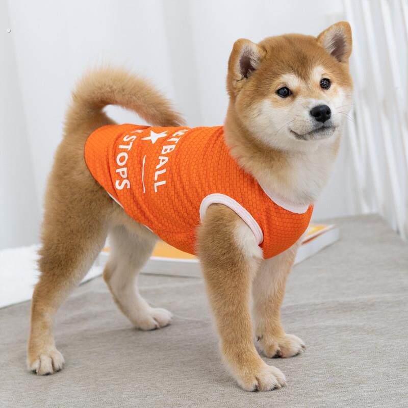 狗狗衣服薄款春秋季款背心柴犬柯基雪纳瑞法斗狗狗衣服中小型幼犬