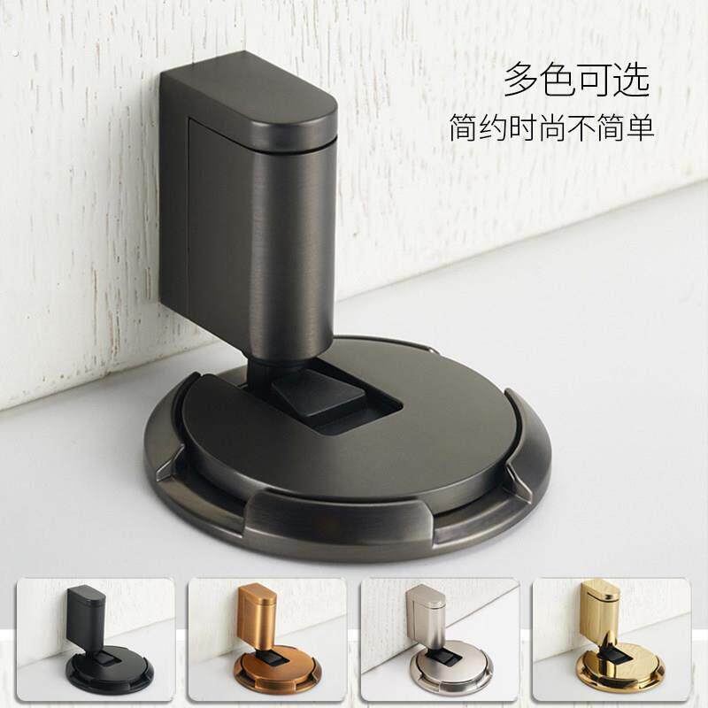 防风地吸防撞新款机械式隐形化妆室门阻器后顶门碰门挡免打孔门吸