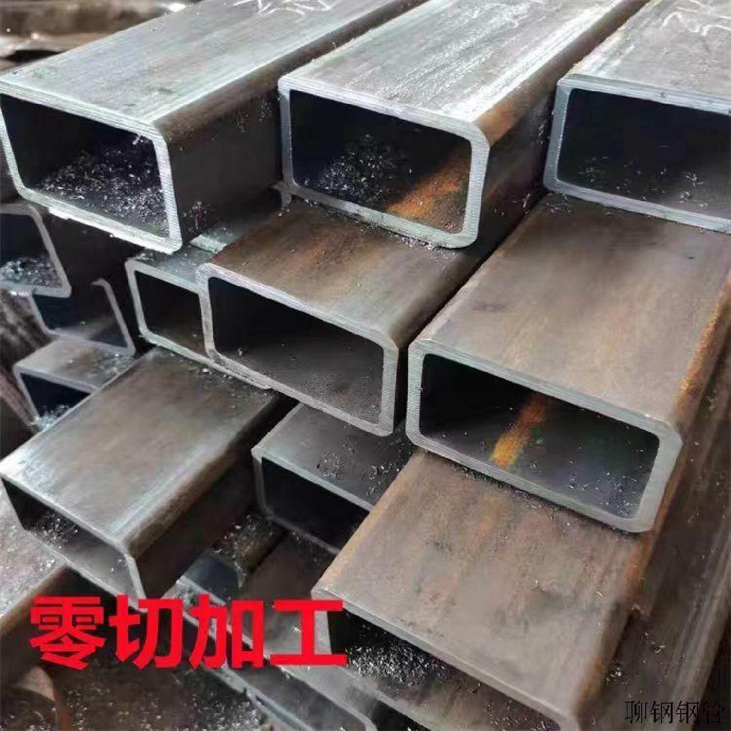 伸缩吊臂套管专用方形无缝方管切割碳钢钢管套管方钢加厚超厚