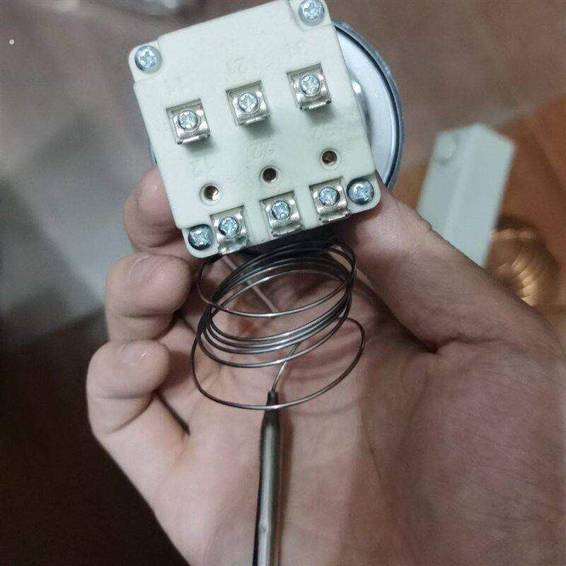 温控开关温度控制器 旋钮温控 可调式温控器30-110