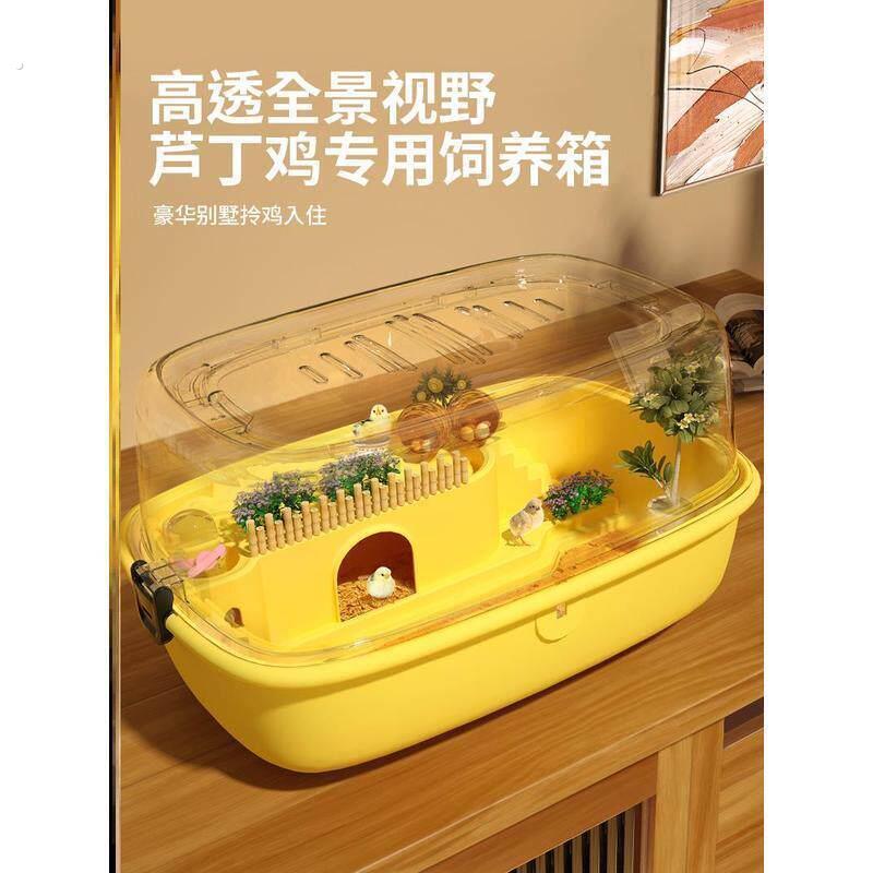 芦丁鸡饲养箱全套幼鸡恒温宠物箱鸟笼鹌鹑养殖专用笼控温配件造景