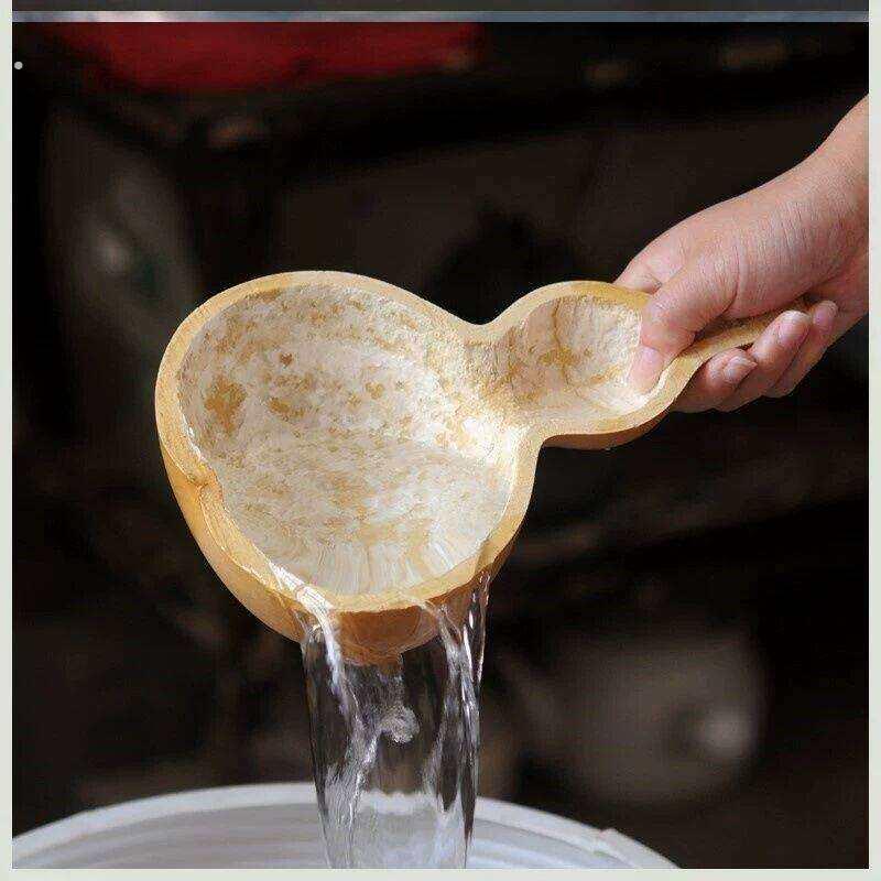 勺子多用长柄老式器皿装饰品淘米葫芦瓢水瓢天然家用小号瓢儿木瓢