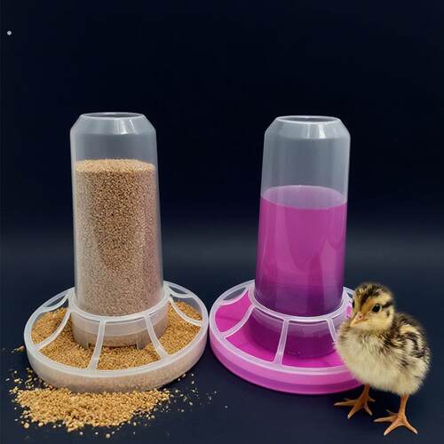鹦鹉鸟用自动饮水器喂食器自动下料器芦丁鸡喝水器食盒槽鸟笼配件