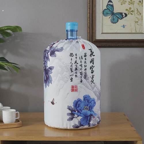 纯净水桶装水套遮光茶吧机罩盖饮水机防尘罩装饰水桶套家用巾简约