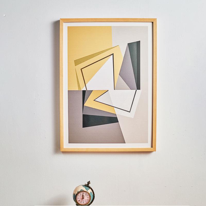 画框定制 任意尺寸简约挂墙钻石画装裱油画画框定制