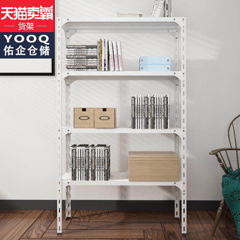 家用带轮可移动货架仓储角钢展示架阳台储物置物架多层活动铁架子