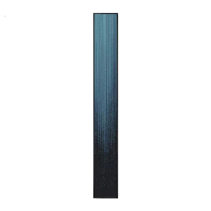 窄长条现代轻奢极简装饰画入户玄关挂画客厅背景墙细长抽象线条画