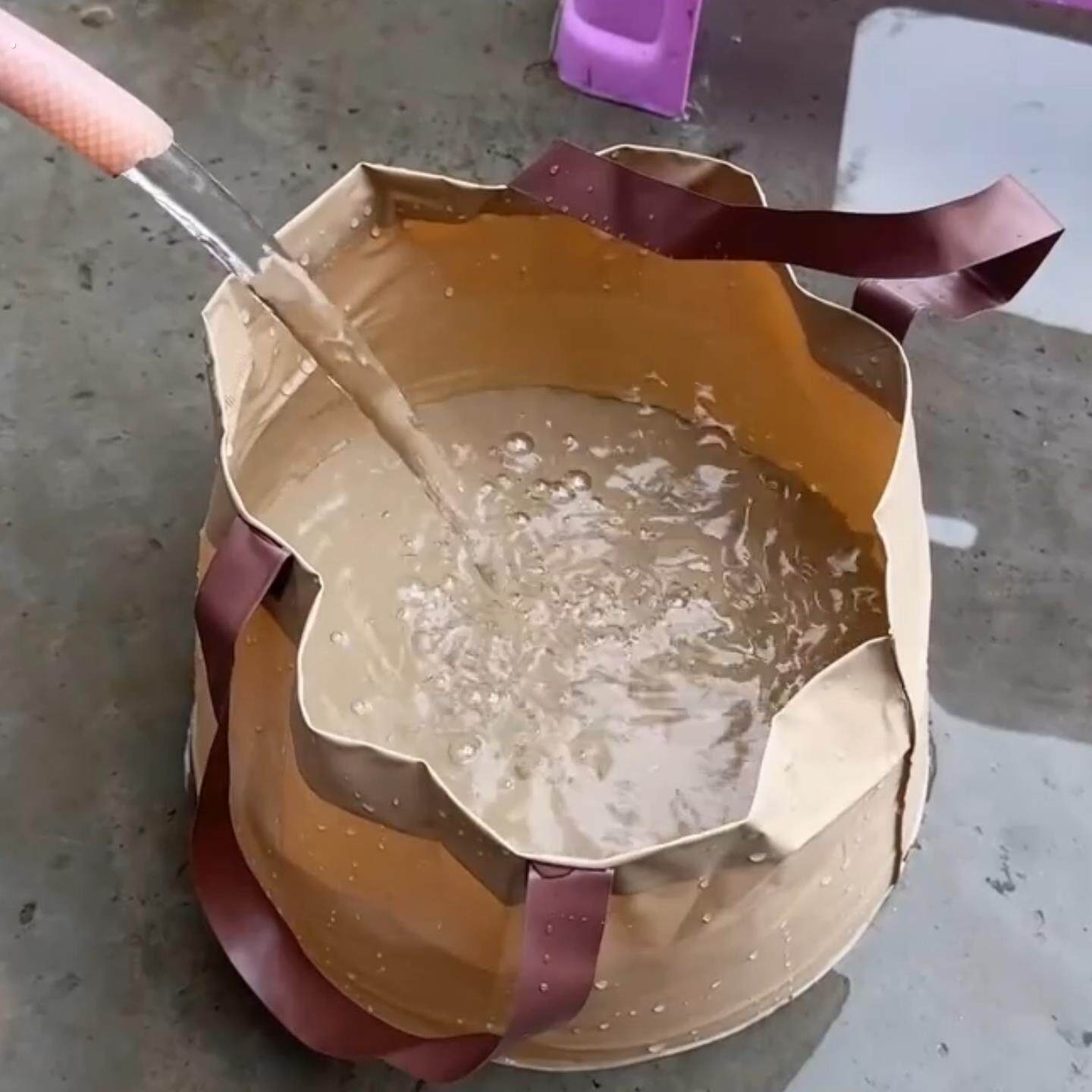 户外便携式神器折叠水盆水桶盆子泡脚桶出差洗脸盆洗菜旅行洗衣服