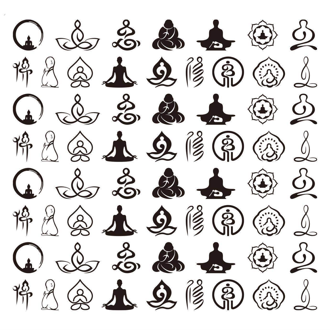 雕刻图案贴纸小葫芦贴纸烙画拓印稿手捻转印贴纸烙画墨刻底稿小美