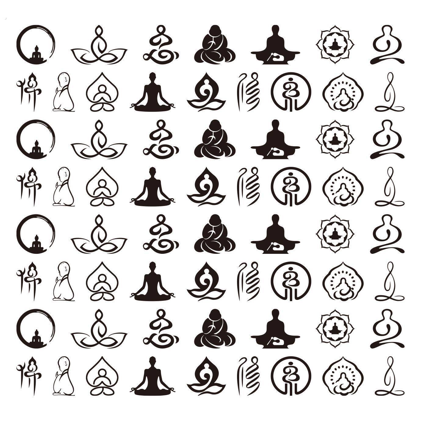 雕刻图案贴纸小葫芦贴纸烙画拓印稿手捻转印贴纸烙画墨刻底稿小美