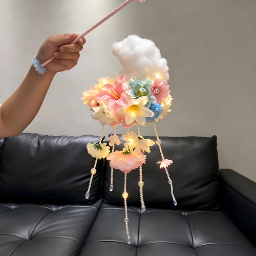 云朵花提灯，温柔氛围感直接拉满