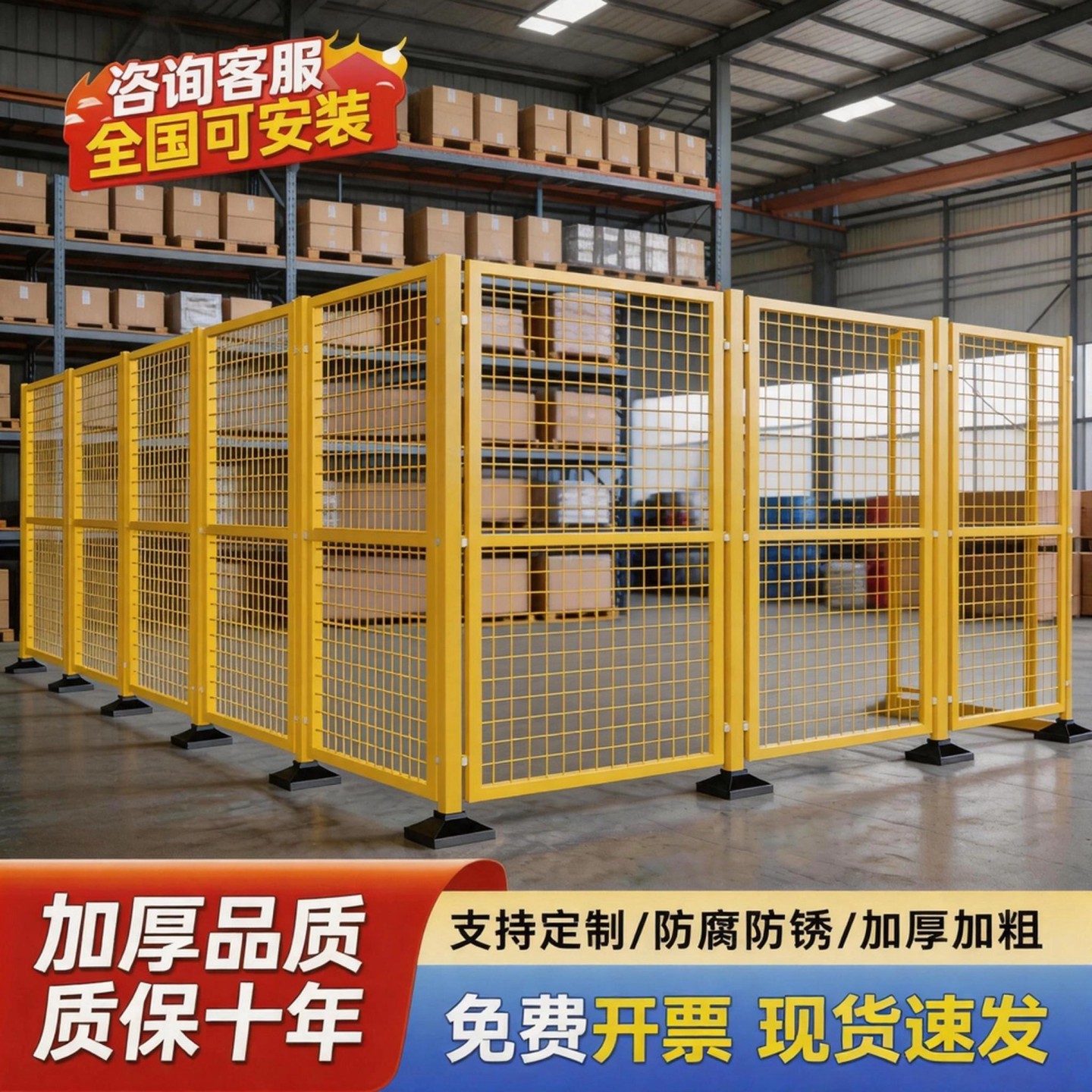 现货速发坚持品质车间仓库围栏