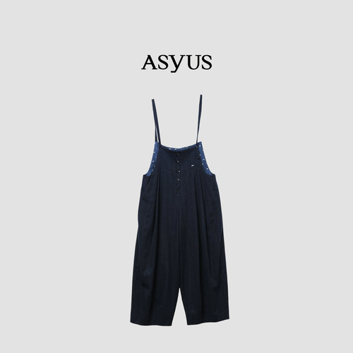 【新品】 ASYUS 2026冬季背带裤帅气潮酷个性休闲女