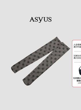 【新品】 ASYUS 2026夏季新款 女装印花透气网眼袜子