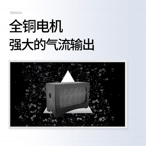 法国红十字增氧泵气泵水族箱鱼缸增氧机超静音打氧机加氧泵单双孔