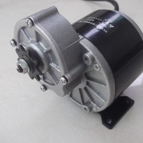 尤奈特永磁直流有刷减速电机MY1016Z3-350W36V24V 电动三轮车配件
