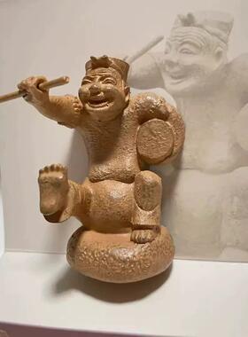 北京国家博物馆古代击鼓说唱俑立体冰箱贴创意旅游纪念品伴手礼