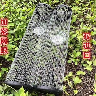 户外倒须笼子蛇镀锌铁丝网神器防锈多功能装蛇铁笼防装蛇长方形补