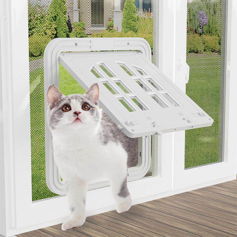 宠物纱窗门洞专用款猫犬进出门狗狗自由出入门大号猫门洞安装服务