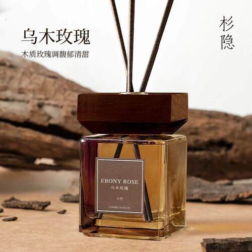 杉隐香薰乌木玫瑰2024新款化妆室汽车室内持久家用厕所车载