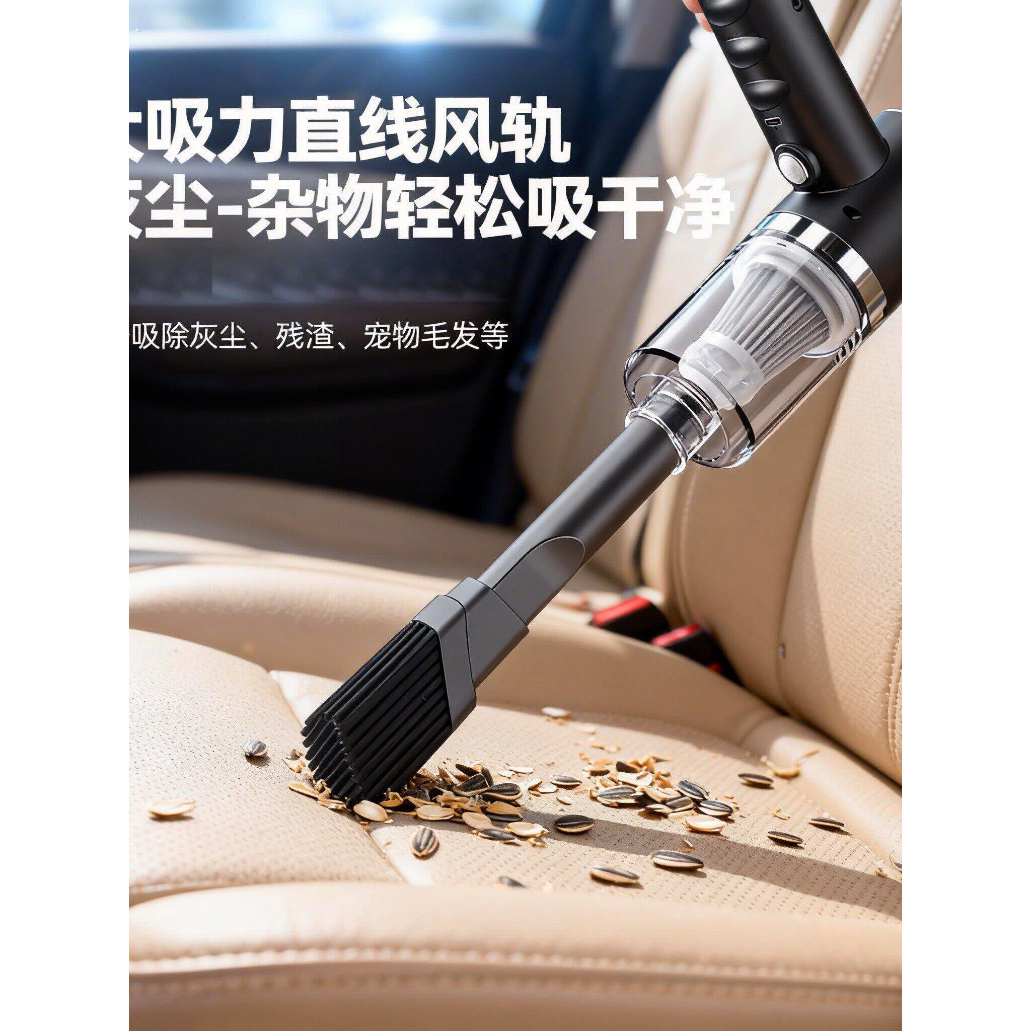 吸尘器吹吸两用家用室内桌面清洁衣柜充电手持式吹风机车载吸尘器