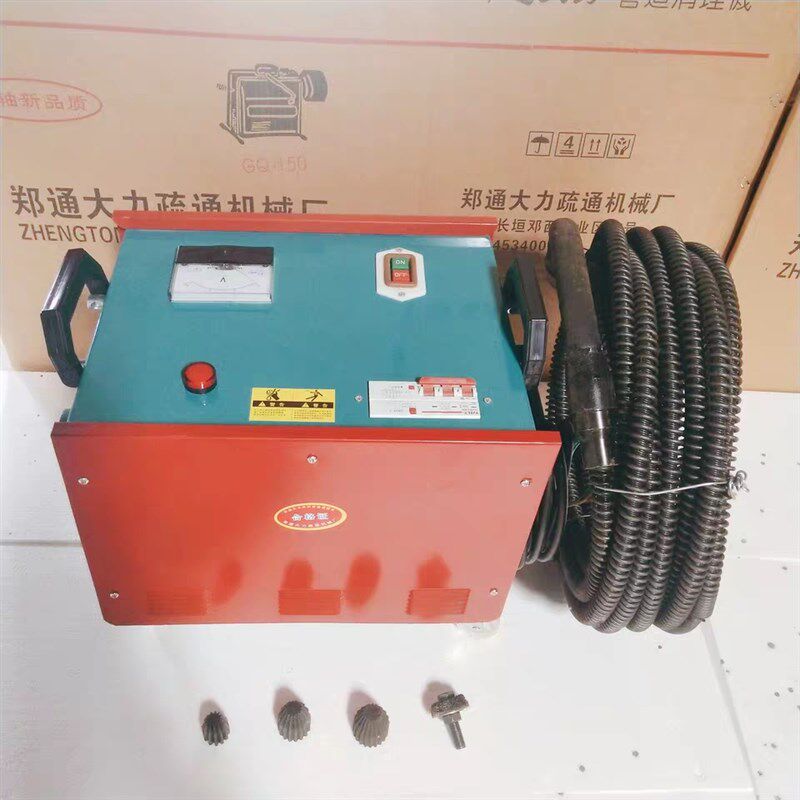 郑通大力锅炉清洗烟管锅炉管道疏通机冷凝器交换器管道清洗疏通机
