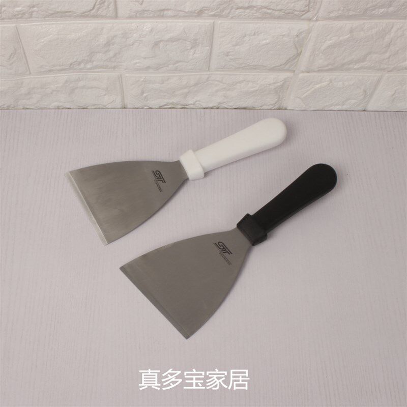 优质不锈钢炒冰铲牛排铲刀披萨生煎铲手抓饼三角铲料理铁板烧铲子