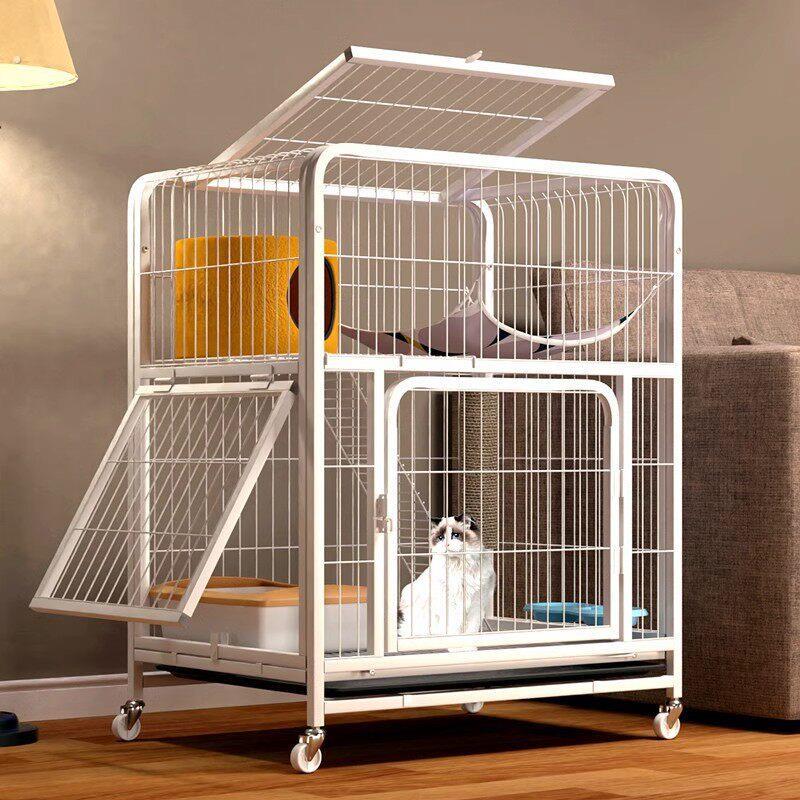 猫方管猫笼三层四层猫别墅猫舍猫房子猫咪繁殖铁质笼