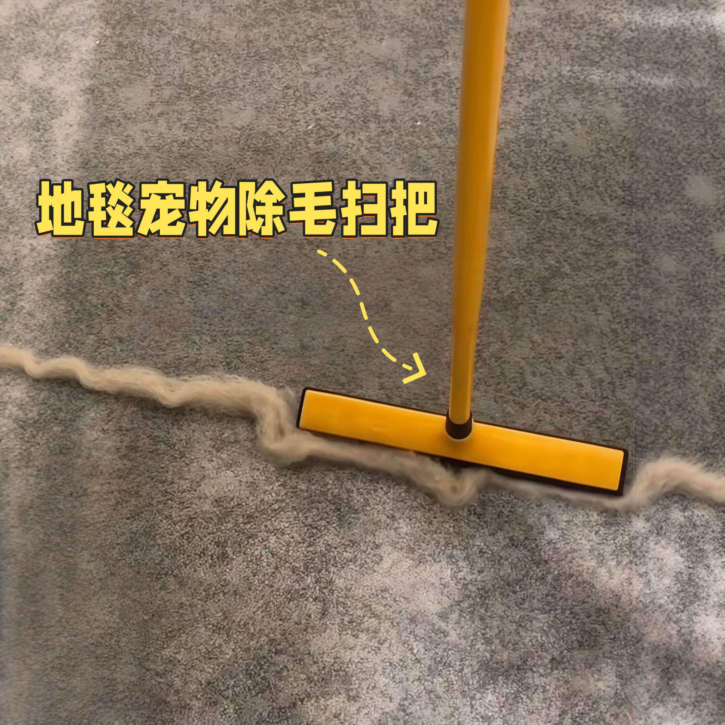宠物猫毛清理神器地毯除毛刷狗毛吸附扫帚魔术不粘毛扫把头发拖把