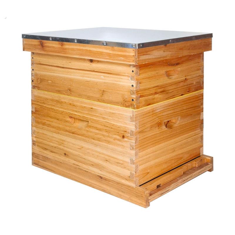 朗氏蜂箱意蜂跨境蜜蜂箱全套养蜂工具标准十框蜜蜂养殖蜂巢箱