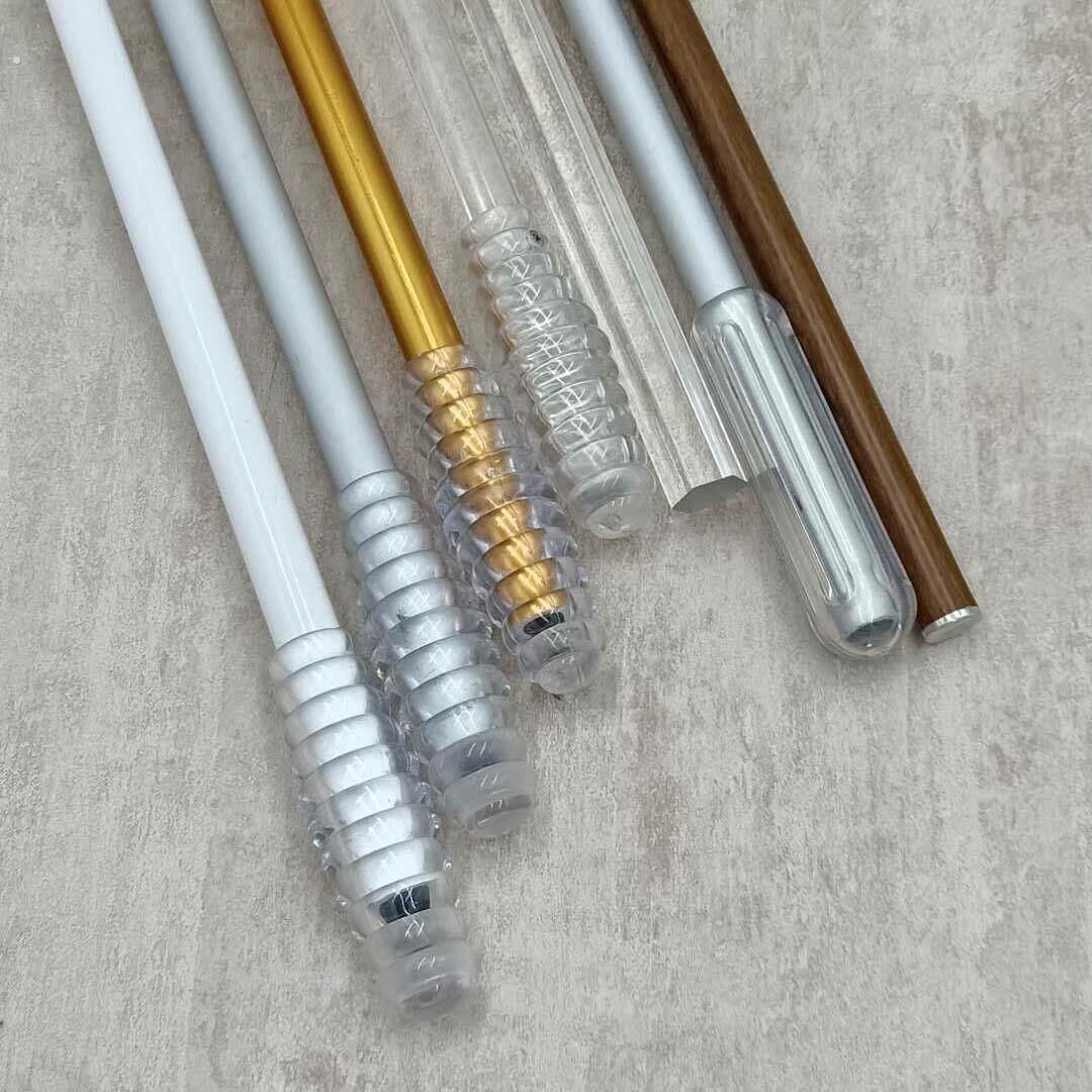 加粗加长工程窗帘拉杆宾馆简约手拉杆手动拉棒拉窗帘杆轨道拉帘杆