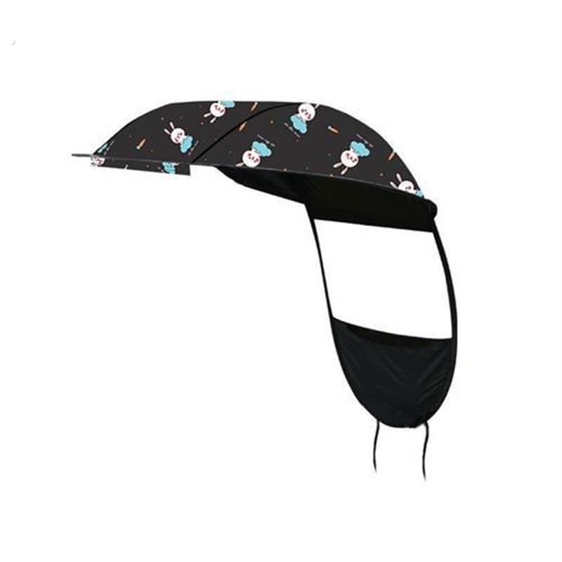 电动车雨棚蓬遮阳伞配件单独电动自行车雨棚挡风罩新款防晒防雨棚