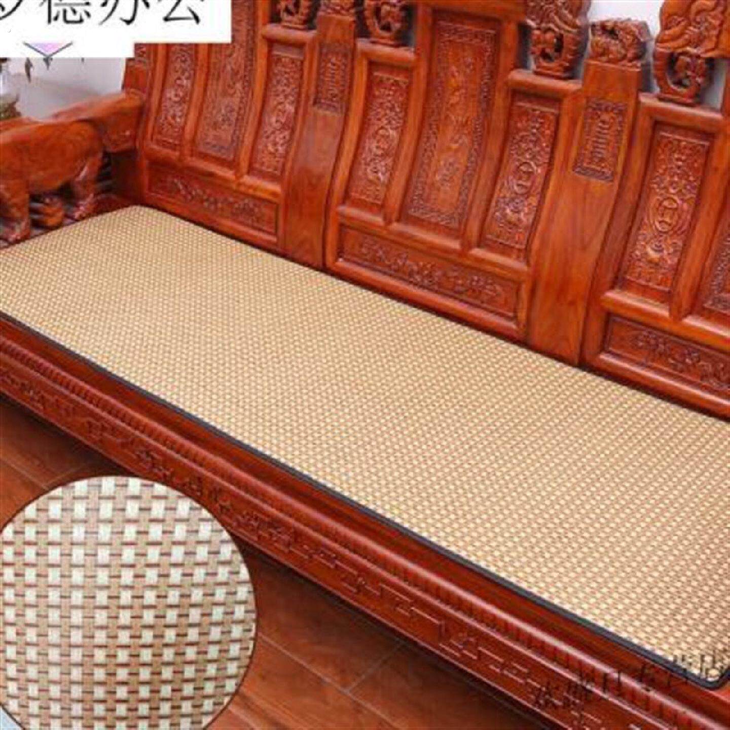 新款夏天沙发坐垫夏季实木沙发垫凉席沙发垫藤席沙发垫子加厚办公