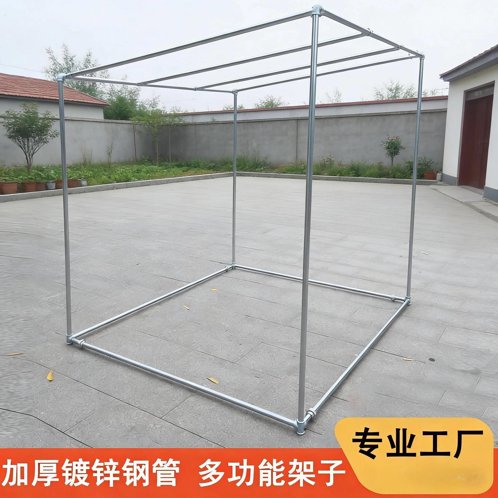 遮阳架子防腐防风鸡舍可订制落地式置物架露台院子停车棚夏季室外