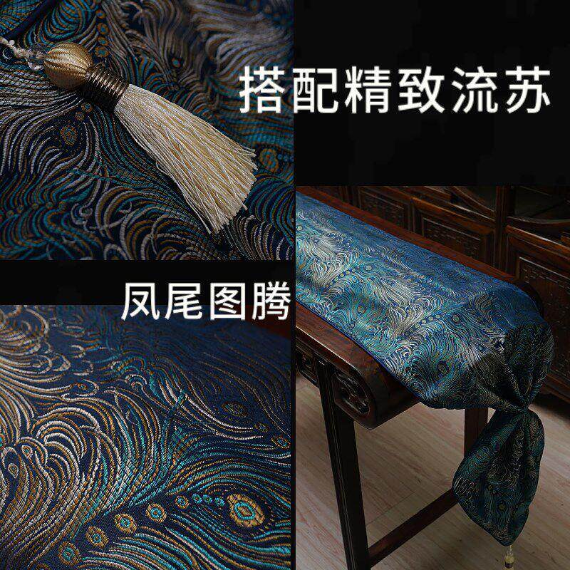 古琴盖布 系带古琴罩可挂墙丝绸防尘罩织锦琴罩 古琴防尘盖布