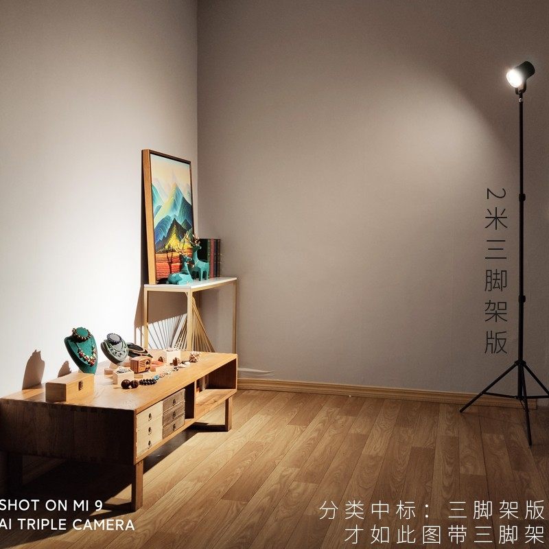 高亮度LED射灯 无线可移动式夜市摊位用夹子灯 长续航充电聚光灯