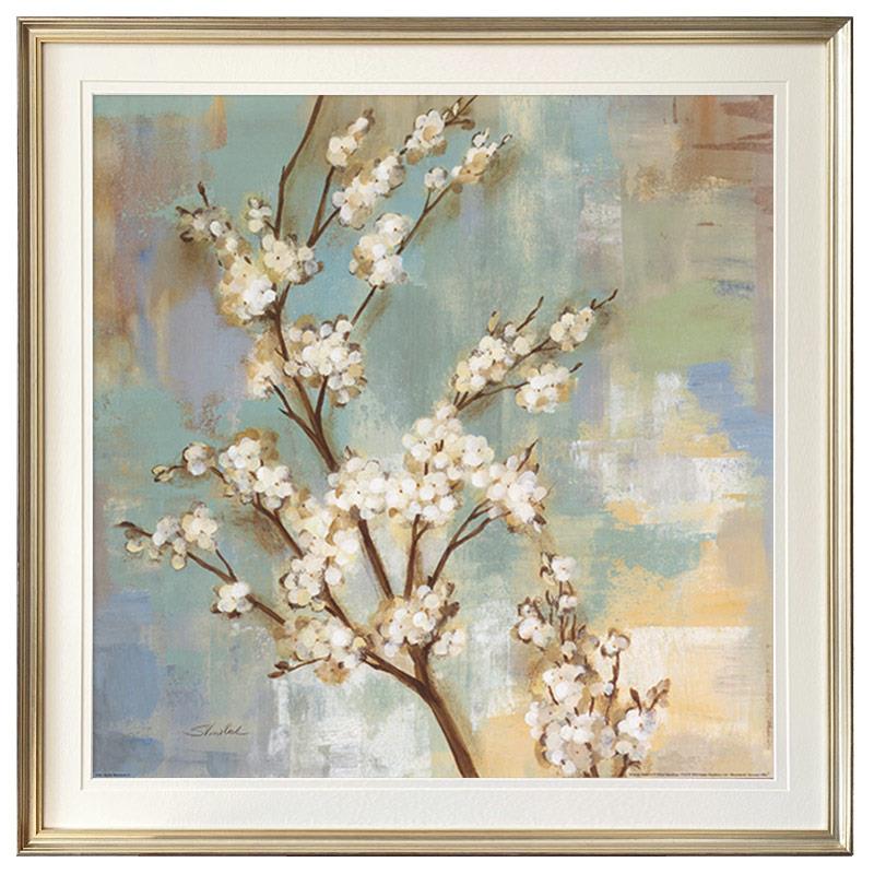 美式乡村装饰画 客厅沙发背景画 卧室床头画 餐厅壁画 田园花卉