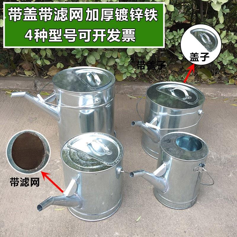 加厚加油桶壶长嘴桶带漏斗白铁皮桶带盖带滤网加油壶手提便携皮桶