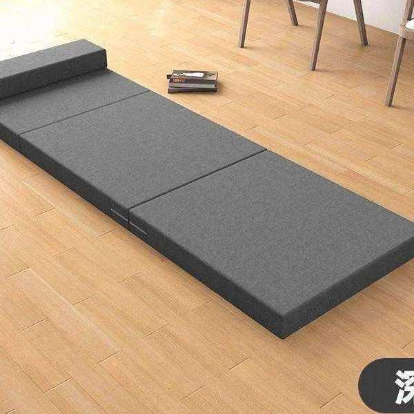 便携式可折叠榻榻米睡垫双人1.5米小户型多功能两用懒人沙发睡垫
