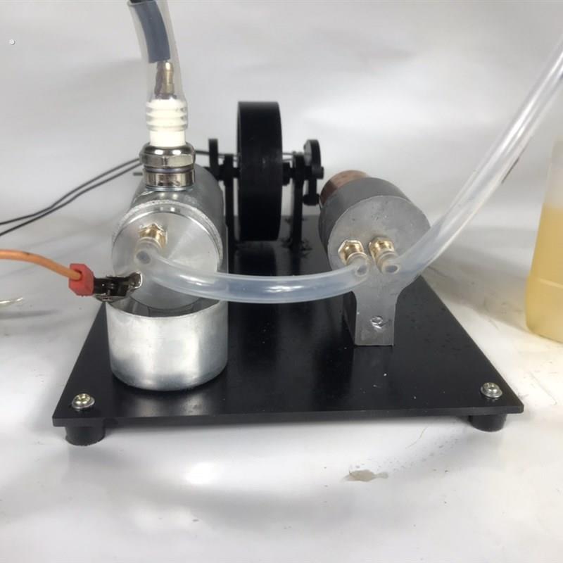 汽油煤油甲醇内燃机模型微型迷你烧油燃油引擎发动机新能源多燃料
