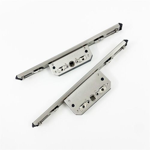 断桥铝窗纱一体系统门窗传动器窗户锁盒平开窗双向不锈钢锁体配件