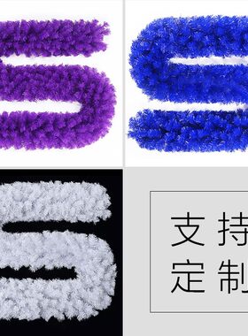 圣诞装饰红色蓝色紫色白色金色粉色红色藤条绿植大型框架树树枝