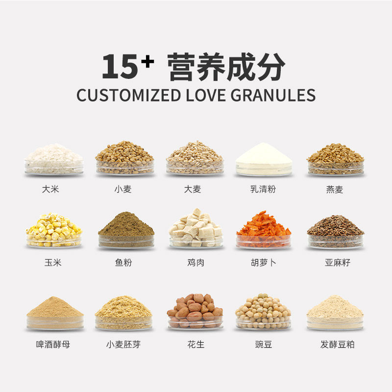 牧光森林全价花枝鼠粮轻营养花枝鼠主粮大白鼠粮食饲料800g