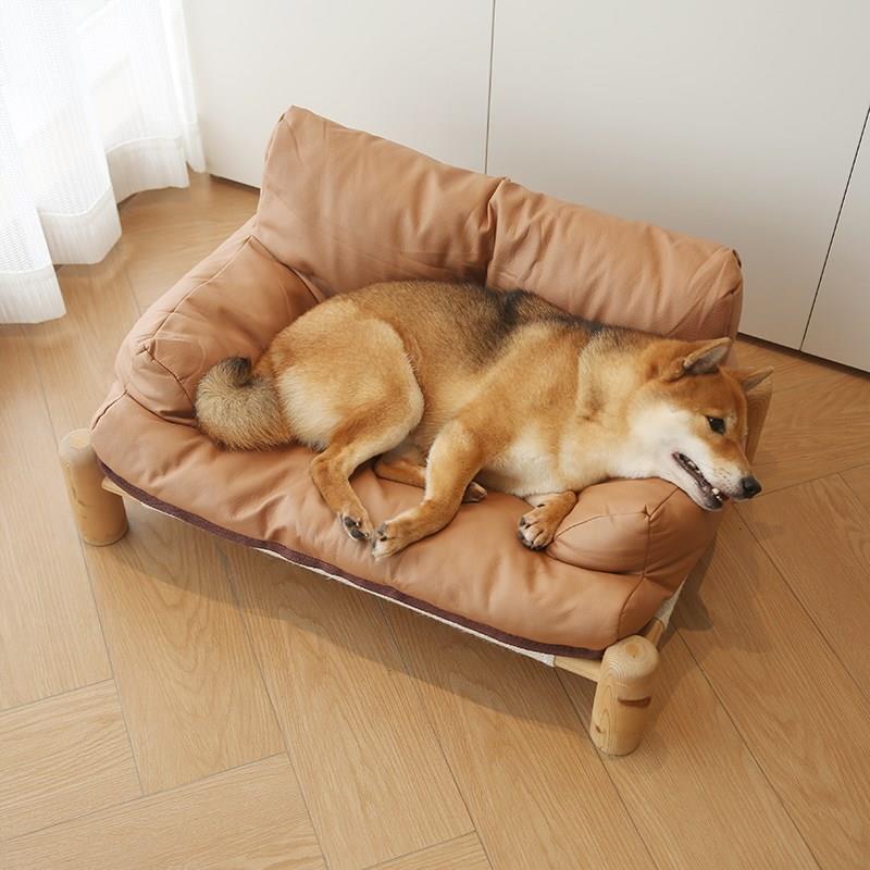 狗窝冬季保暖秋冬宠物沙发猫窝四季通用小型犬科技皮防挠狗狗窝