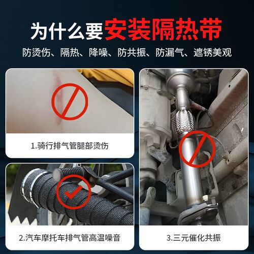 玻璃纤维布耐高温隔热防火阻燃排烟管防烫布棉保温缠绕带无碱丝带