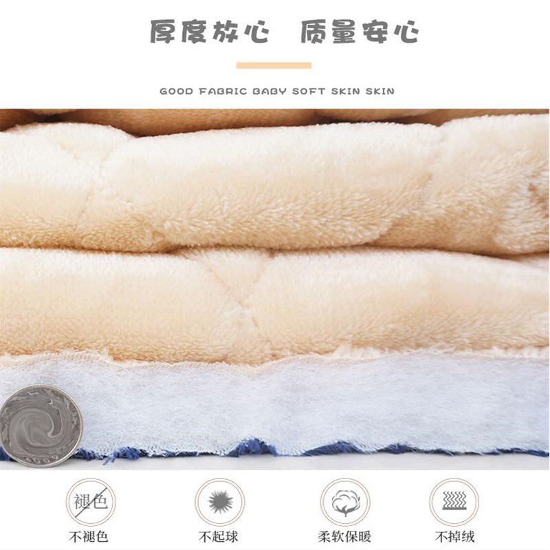 冬季恐龙儿童睡衣男童法兰绒夹棉中大童家居服女童珊瑚绒加厚款套