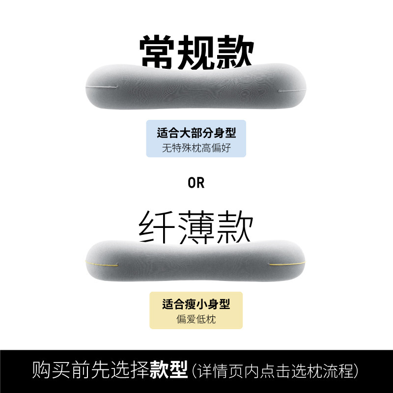 绵豆枕[套装]助睡眠保健枕记忆枕睡吧肚皮单人护颈椎宿舍枕头枕芯